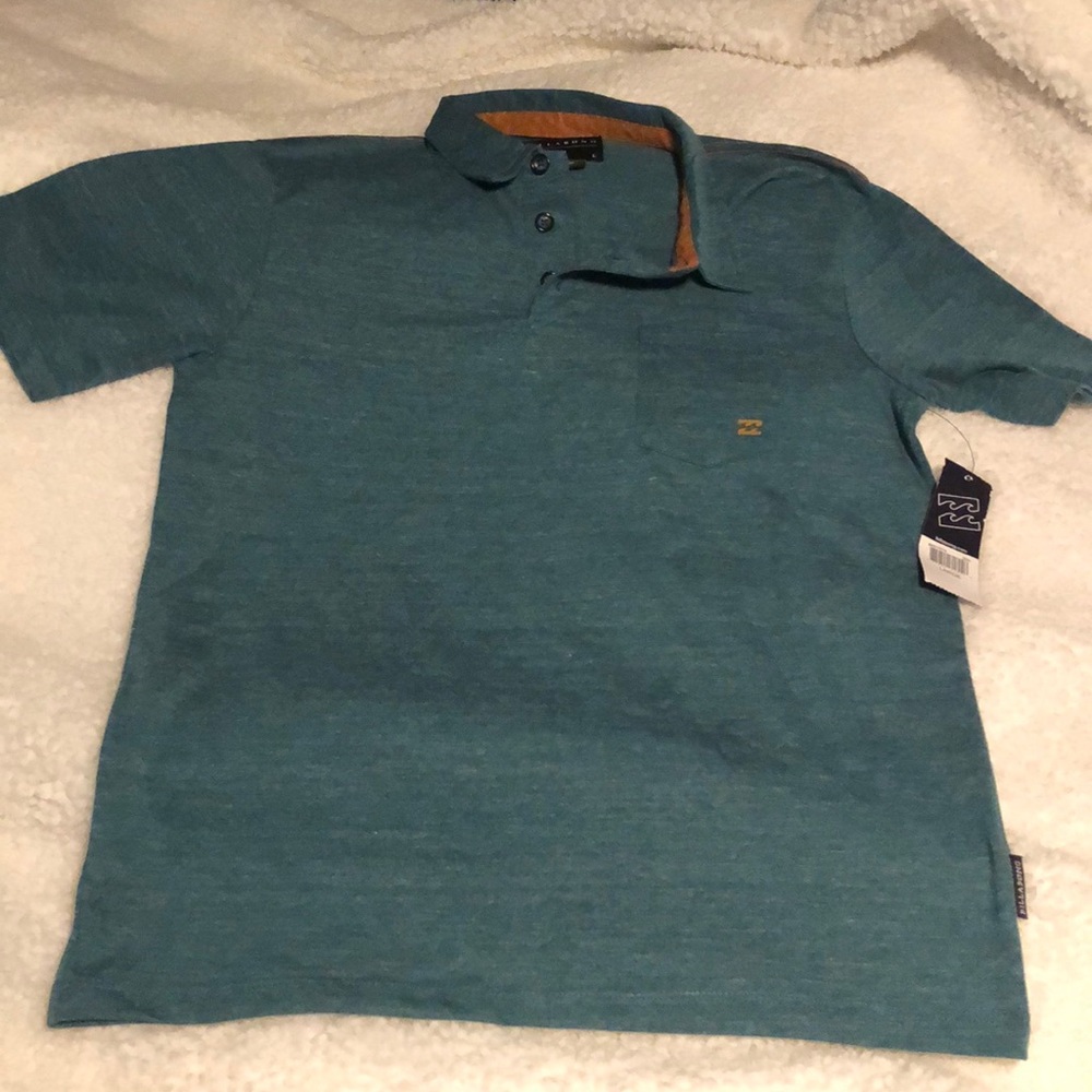 Turquoise Button up